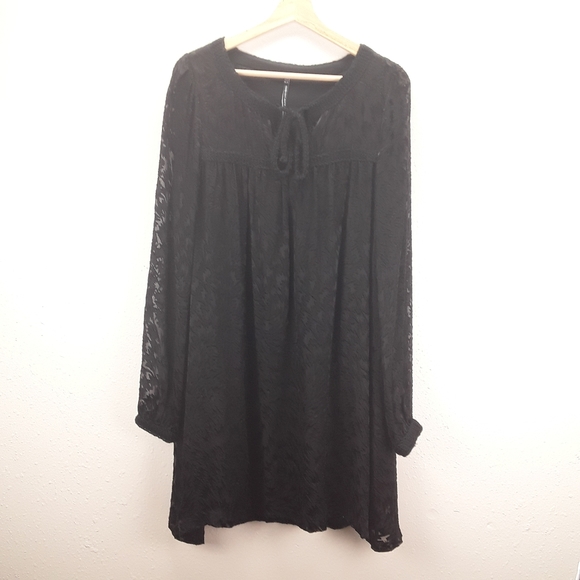 Inwear Black Ladybird brocade silk blend dress - Picture 1 of 8